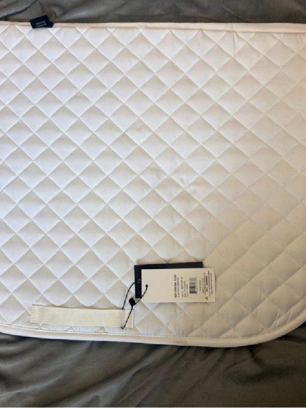 White AP Saddle pad